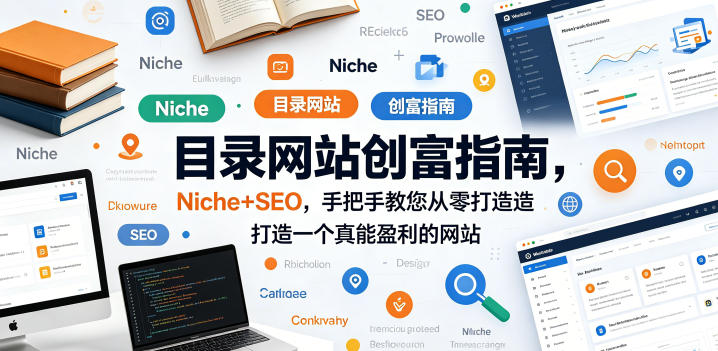 目录网站创富指南，Niche+SEO，手把手教您从零打造打造一个真能盈利的网站【原创双语字幕】-hl998