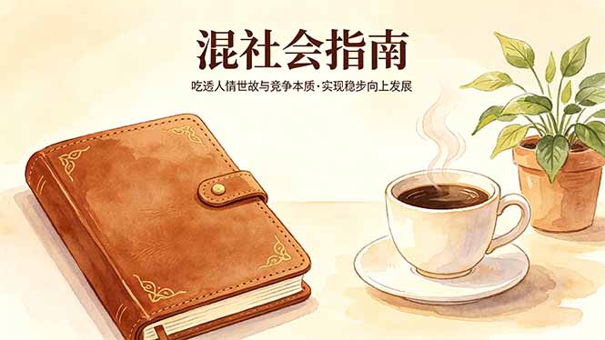 付费文章：混社会指南，吃透人情世故与竞争本质，实现稳步向上发展-hl998