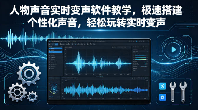 人物声音实时变声软件教学，极速搭建个性化声音，轻松玩转实时变声-hl998