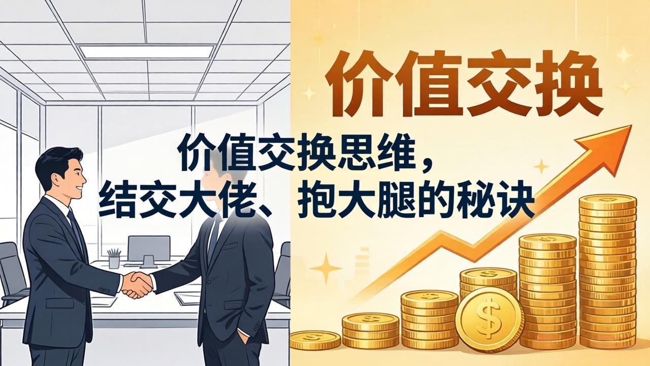 某付费文章：价值交换思维，结交大佬、抱大腿的秘诀-hl998