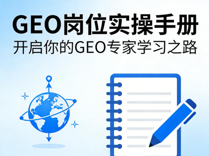 GEO岗位实操手册，开启你的GE0专家学习之路-hl998