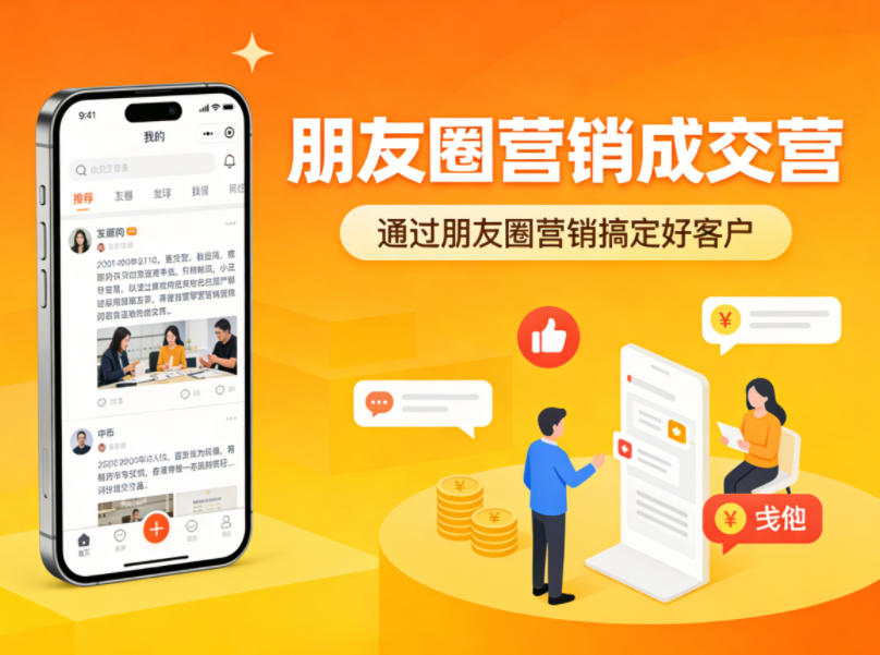 朋友圈营销成交营，通过朋友圈营销来搞定好客户-hl998
