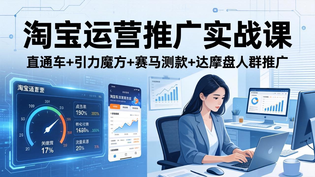 淘宝运营推广实战课(更新26年4月-hl998