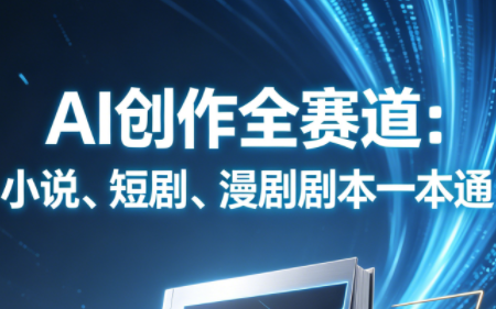 AI创作全赛道：小说、短剧、漫剧剧本一本通(更新5月)-hl998