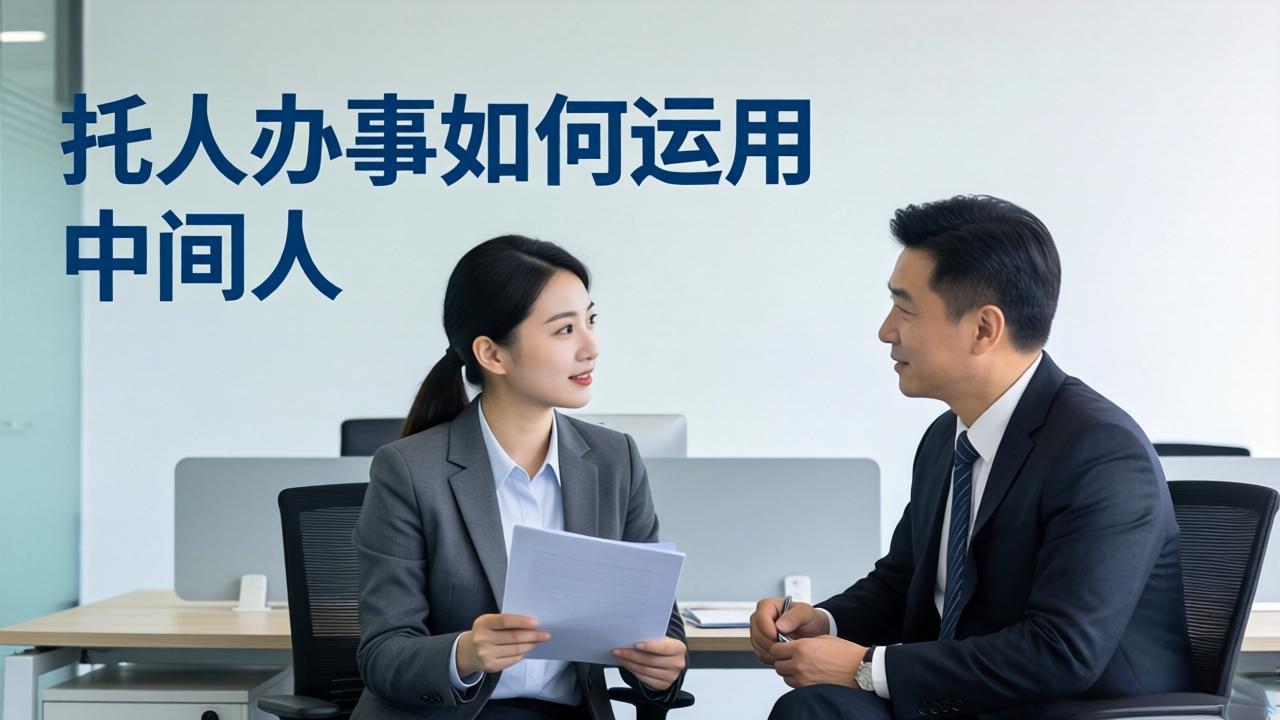 付费文章：托人办事如何运用中间人？-hl998