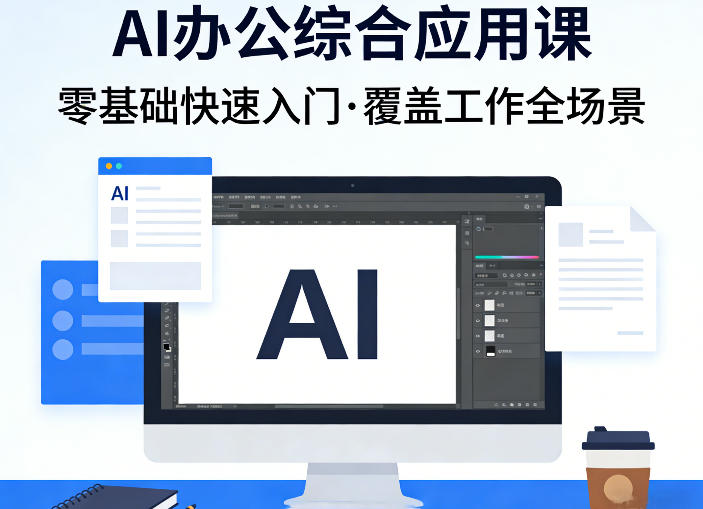 AI办公综合应用课，零基础快速入门，覆盖了工作中各种应用场景-hl998