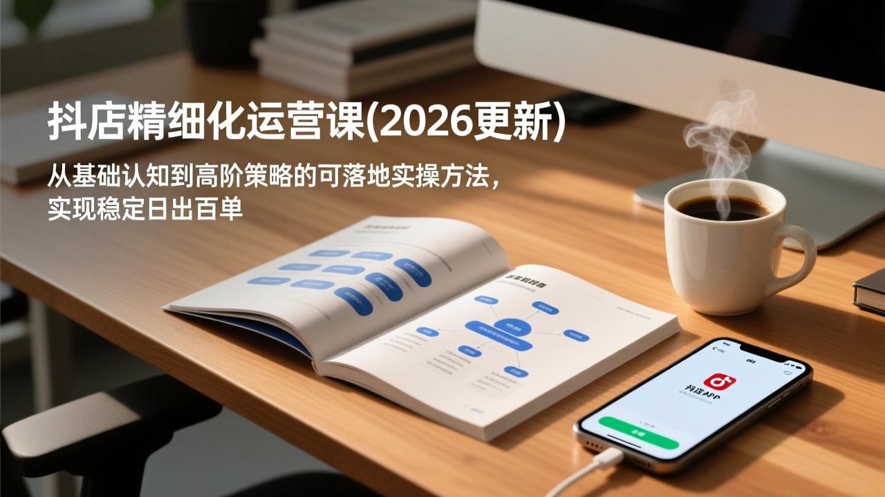 抖店精细化运营课(26年3月更新-hl998