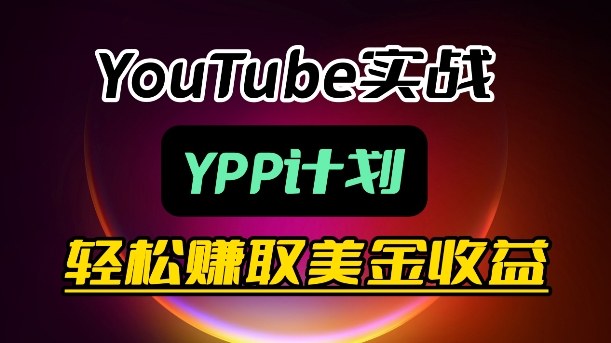 麦子甜带你玩转YouTube(YPP)：月入过1W实操课-hl998