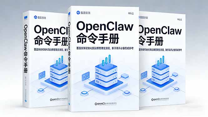 OpenClaw命令手册：覆盖安装初始化到运维管理全流程，新手高手必备权威参考-hl998