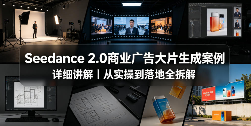 Seedance 2.0商业广告大片生成案例详细讲解｜从实操到落地全拆解-hl998