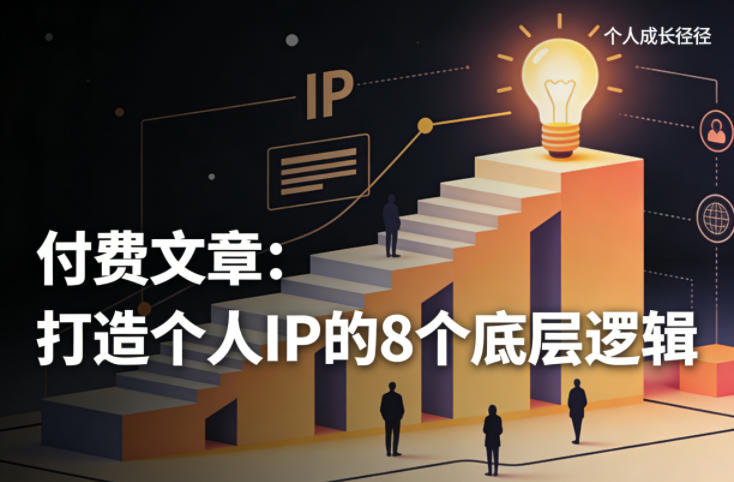 付费文章：打造个人IP的8个底层逻辑-hl998