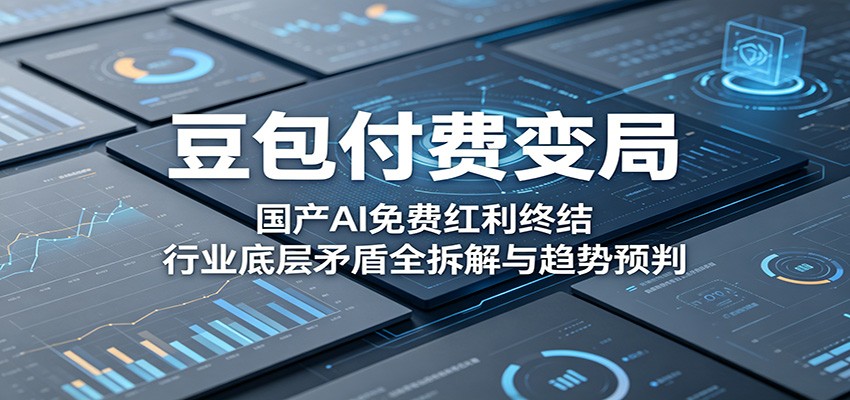 豆包付费变局：国产AI免费红利终结，行业底层矛盾全拆解与趋势预判-hl998