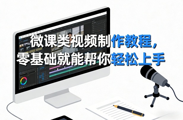 微课类视频制作教程，零基础就能帮你轻松上手-hl998