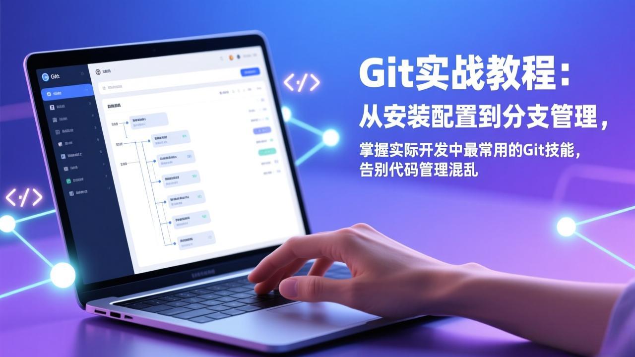 Git实战教程：从安装配置到分支管理，掌握实际开发中最常用的Git技能，告别代码管理混乱-hl998