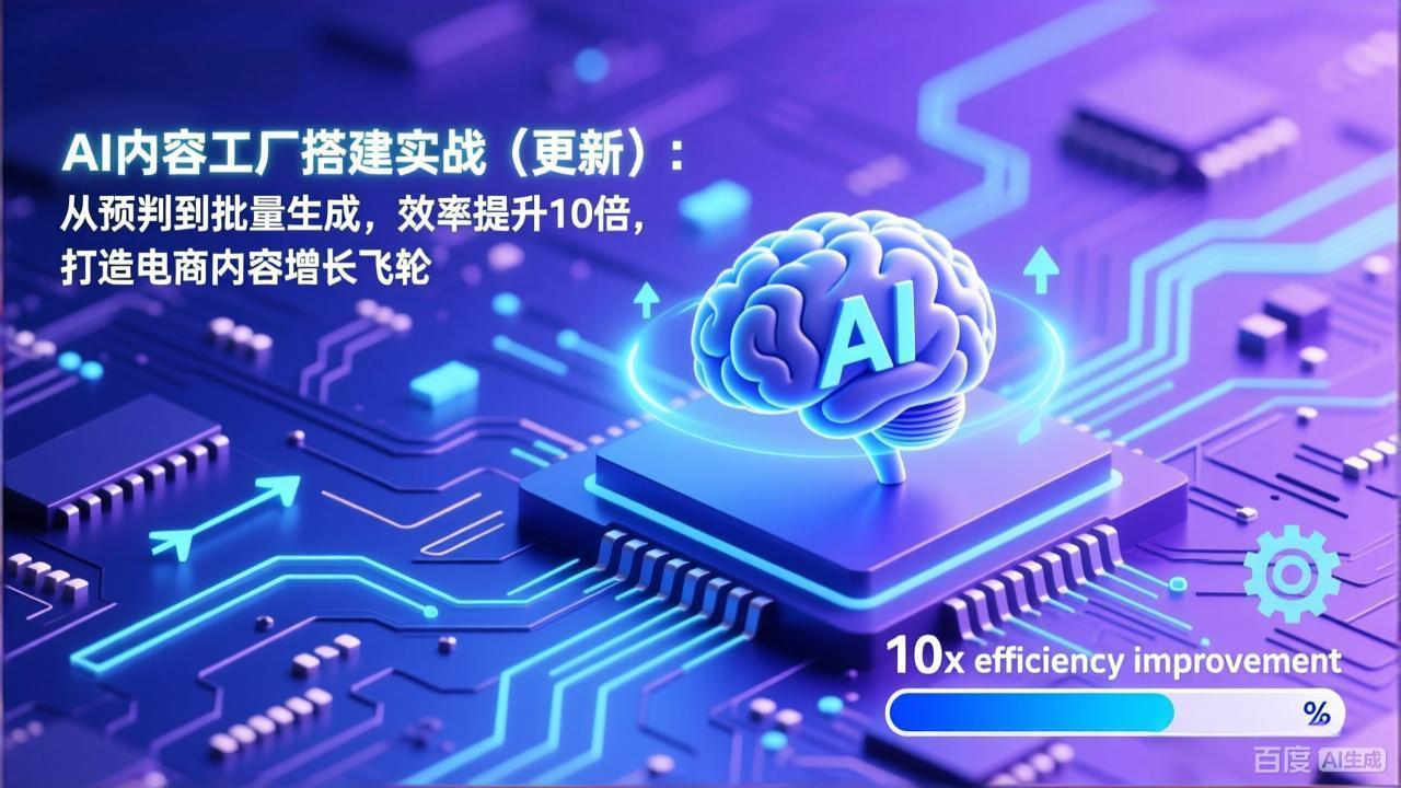 AI内容工厂搭建实战(更新-hl998
