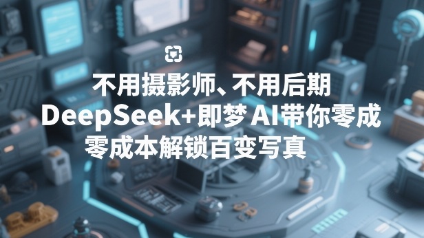 不用摄影师、不用后期，DeepSeek+即梦AI带你零成本解锁百变写真！-hl998