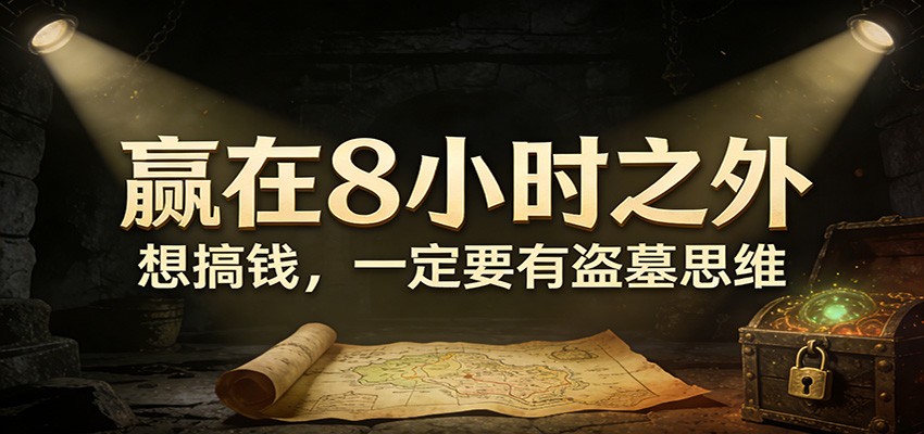 公众号付费文章《赢在8小时之外，想搞钱，一定要有盗墓思维》-hl998