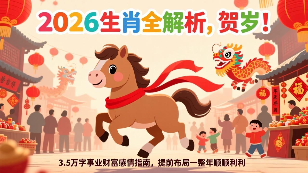 付费文章：贺岁！2026生肖全解析，3.5万字事业财富感情指南，提前布局一整年顺顺利利-hl998