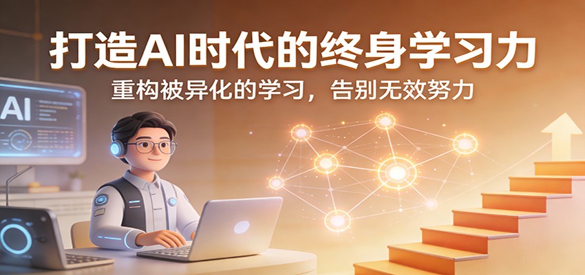 打造AI时代的终身学习力：重构被异化的学习，告别无效努力-hl998