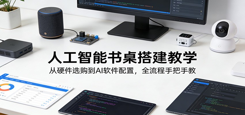 人工智能书桌搭建教学：从硬件选购到AI软件配置，全流程手把手教-hl998