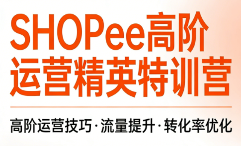 梦凡老师·Shopee虾皮高阶运营课程(更新5月)-hl998