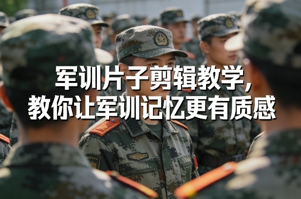 军训片子剪辑教学，教你让军训记忆更有质感-hl998