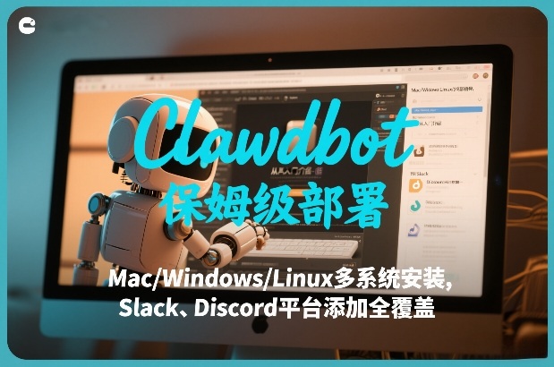 Clawdbot保姆级部署，从入门介绍、Mac/Windows/Linux多系统安装，到Slack、Discord平台添加全覆盖-hl998