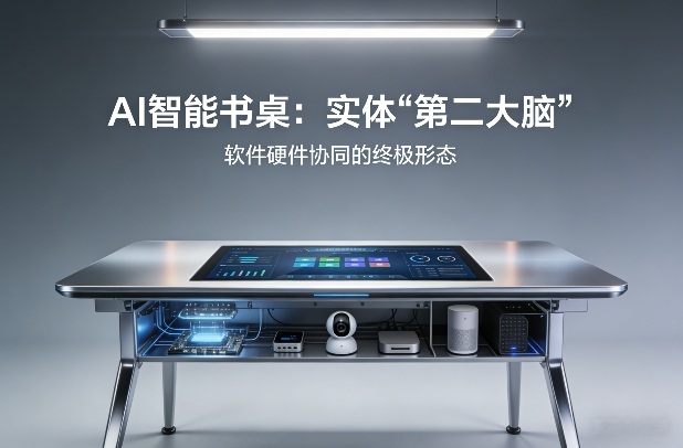 AI智能书桌搭建，构建你的实体“第二大脑”，软件硬件协同的终极形态-hl998