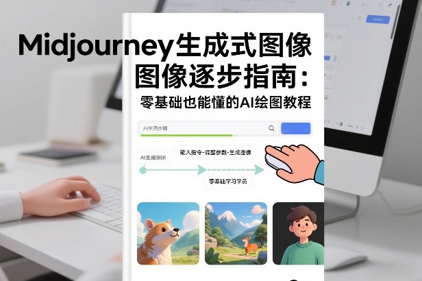 Midjourney生成式图像逐步指南：零基础也能懂的AI绘图教程-hl998
