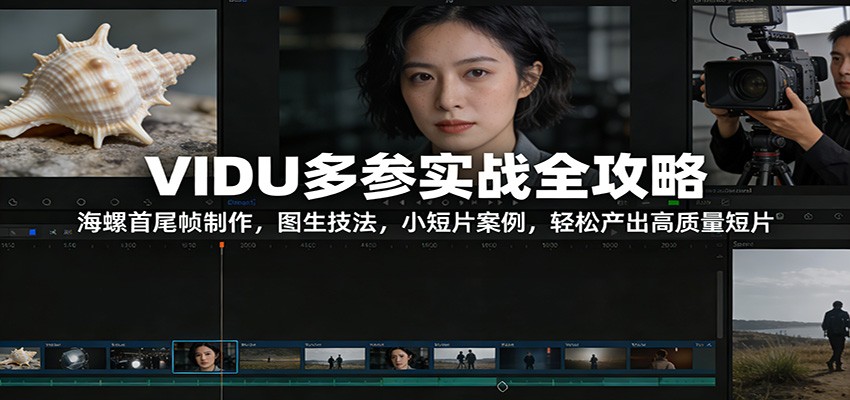 VIDU多参实战全攻略：海螺首尾帧制作，图生技法，小短片案例，轻松产出高质量短片-hl998