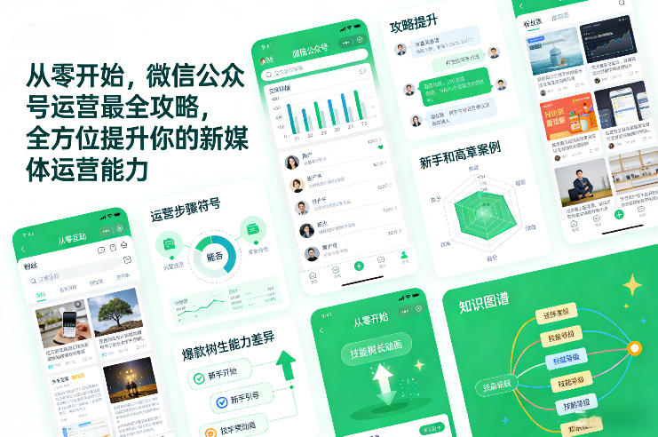 从零开始，微信公众号运营最全攻略，全方位提升你的新媒体运营能力-hl998