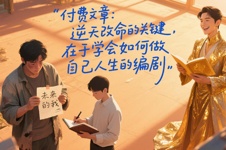 付费文章：逆天改命的关键，在于学会如何做自己人生的编剧-hl998