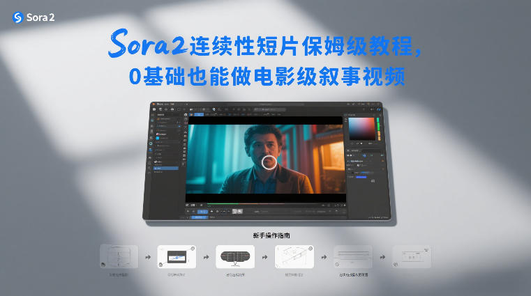 Sora2连续性短片保姆级教程，0基础也能做电影级叙事视频-hl998