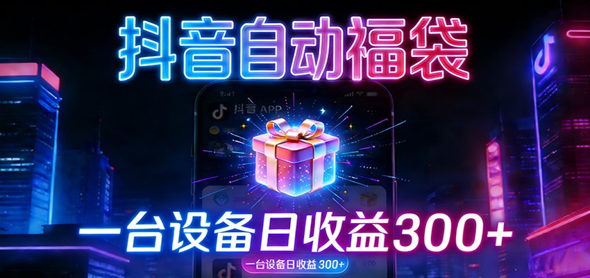 全自动抢福袋神器：24小时不停歇，日产出500＋-hl998