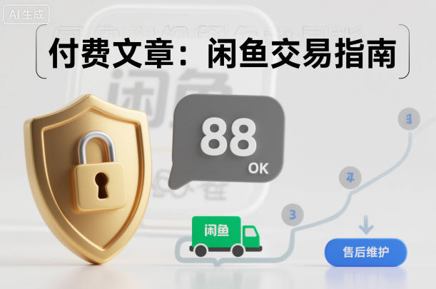 付费文章：闲鱼交易指南，怎么才能降低被坑被马扁的概率-hl998