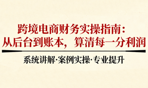 2025跨境电商财务实操指南-hl998