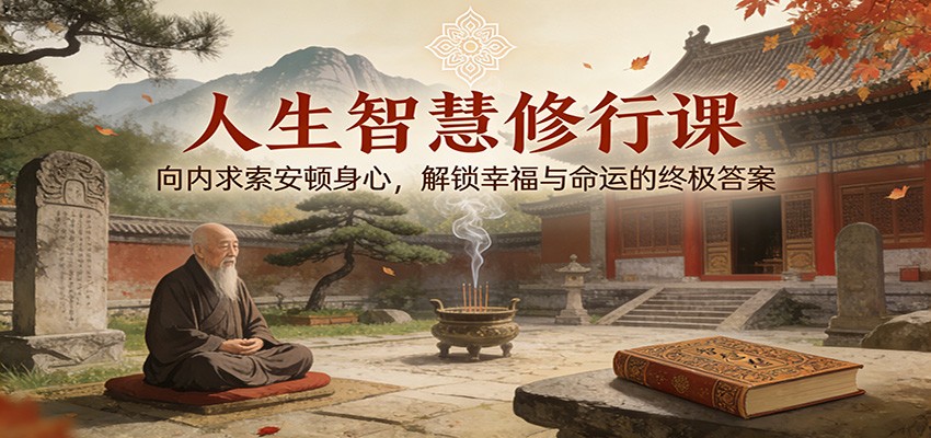 人生智慧修行课：向内求索安顿身心，解锁幸福与命运的终极答案-hl998