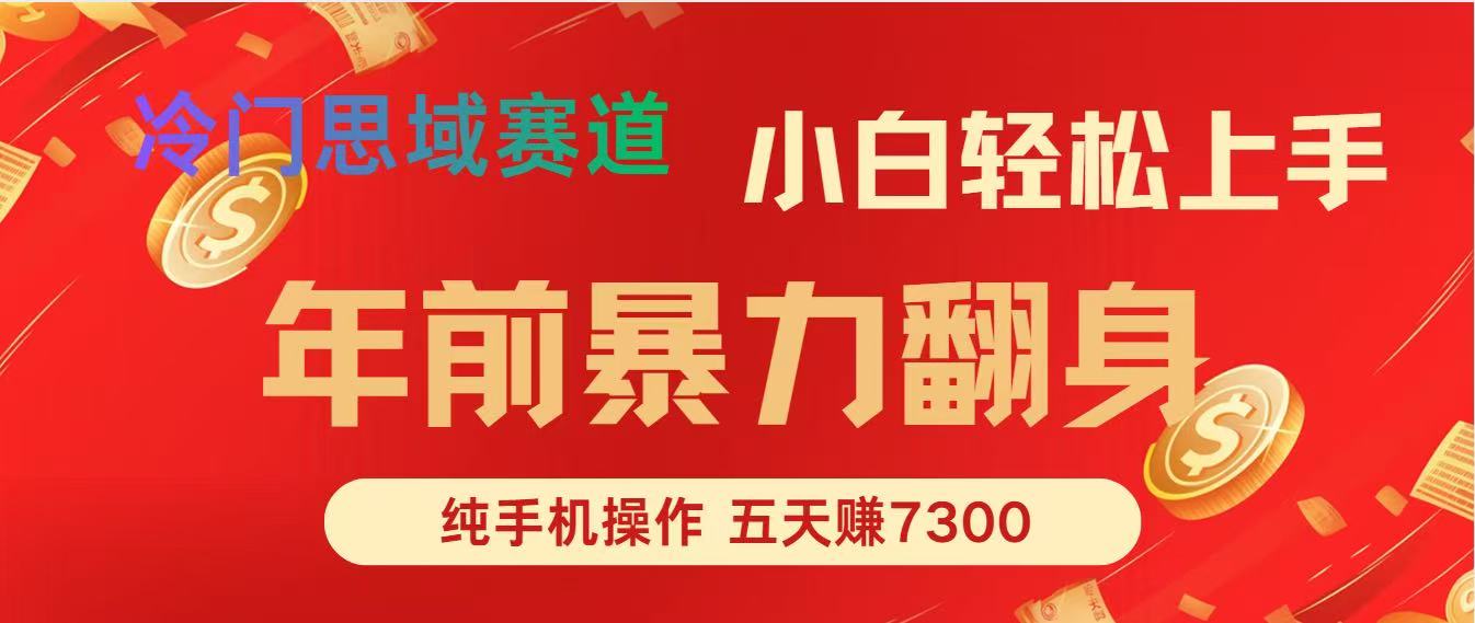 年前爆火项目，5天赚了7300-hl998