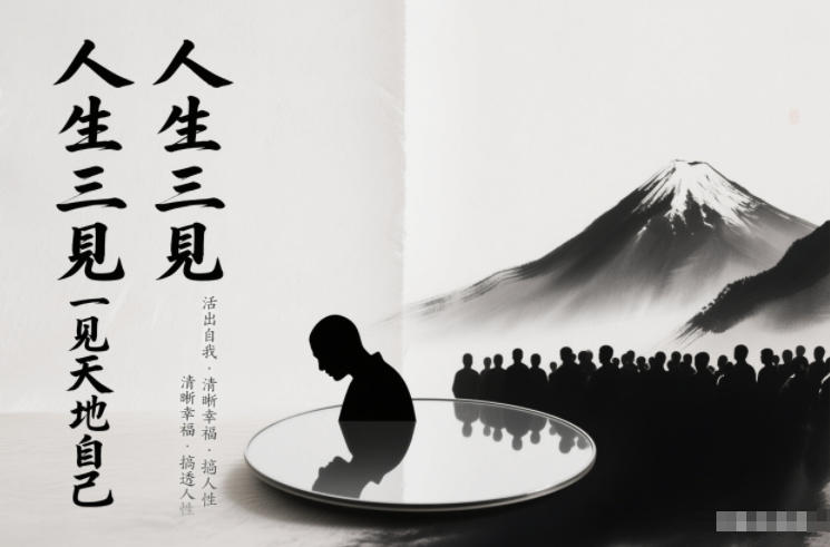 人生三见一见天地见众生见自己，活出自我拥有清晰幸福人生，搞透人性-hl998