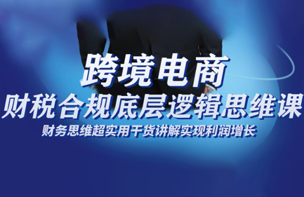 跨境电商财稅合规底层逻辑思维课-hl998