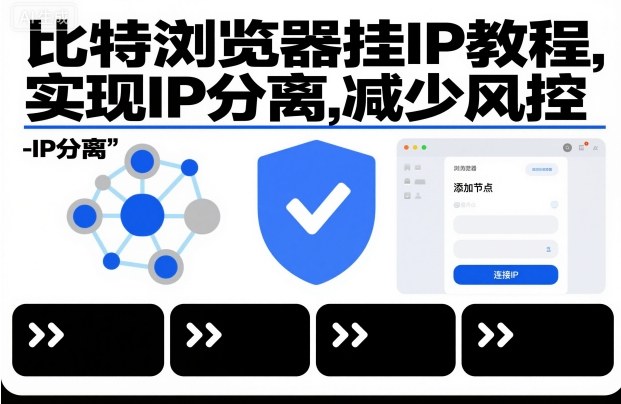 比特浏览器挂IP教程，实现IP分离，减少风控-hl998