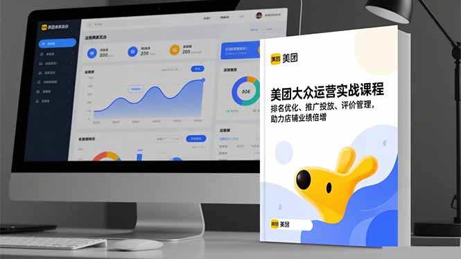 美团大众运营实战课程，排名优化、推广投放、评价管理，助力店铺业绩倍增-hl998