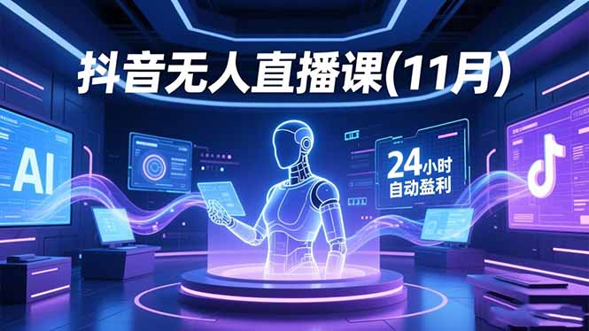 抖音无人直播课(11月-hl998