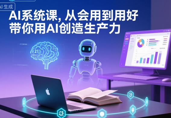 AI系统课，从会用到用好，带你用AI创造生产力-hl998