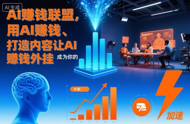 AI賺钱联盟，用AI賺钱、打造内容让AI成为你的賺钱外挂-hl998