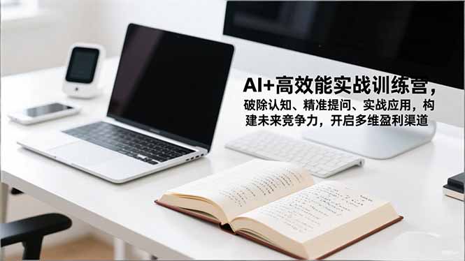 AI+高效能实战训练营，破除认知、精准提问、实战应用，构建未来竞争力，开启多维盈利渠道-hl998