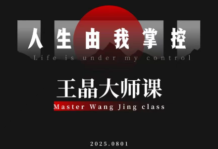 王晶大师课：流量破局-人生由我掌控-hl998