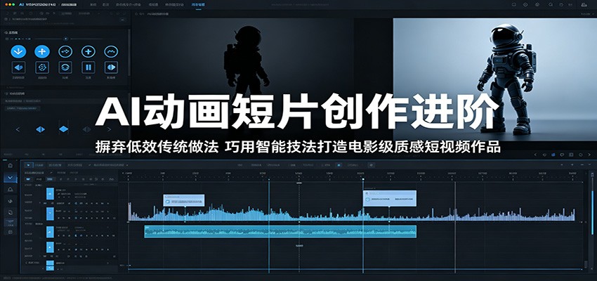 AI动画短片创作进阶：摒弃低效传统做法，巧用智能技法打造电影级质感短视频作品-hl998