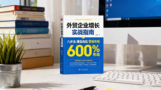 外贸企业增长实战指南，八步法、爆品选品、营销布局，业绩增长300%-hl998