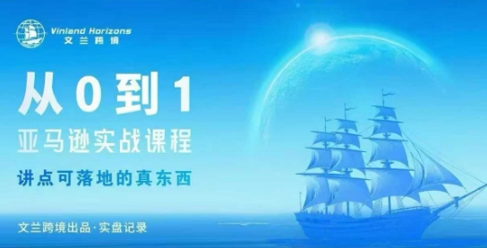 从0-1亚马逊实战课程，亚马逊从0-1，从1-10实操变现-hl998